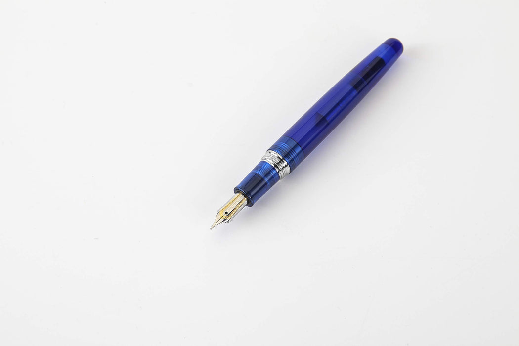 NAKABAYASHI Taccia Spectrum Fountain Pen Ocean Blue Nib: F