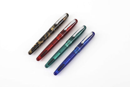 NAKABAYASHI - Taccia Spectrum Fountain Pen Ocean Blue Nib: M
