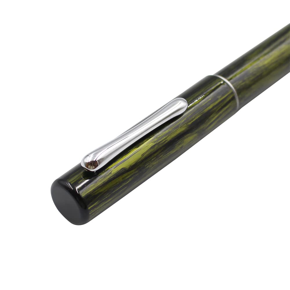 Nakabayashi Taccia Lacquer Fountain Pen Tamami [Tamamizu] Green Shadow [Ryokuei] Ttm-14F-Re-Ef