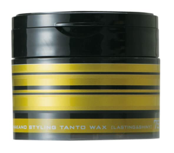 NAKANO STYLING WAX N°7 100g 6個セット Nakano Styling Tanto Wax 7 - Long-Lasting & Shiny 90G Gold Wax