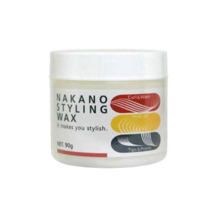 Nakano Styling Wax Cream Clear - 90G for Flexible Hold and Shine