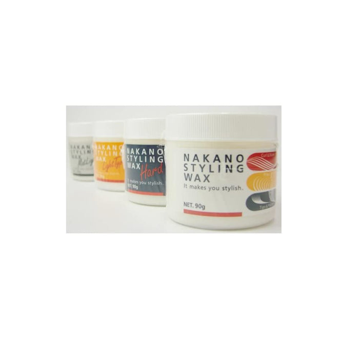 Nakano Styling Wax Cream Clear - 90G for Flexible Hold and Shine
