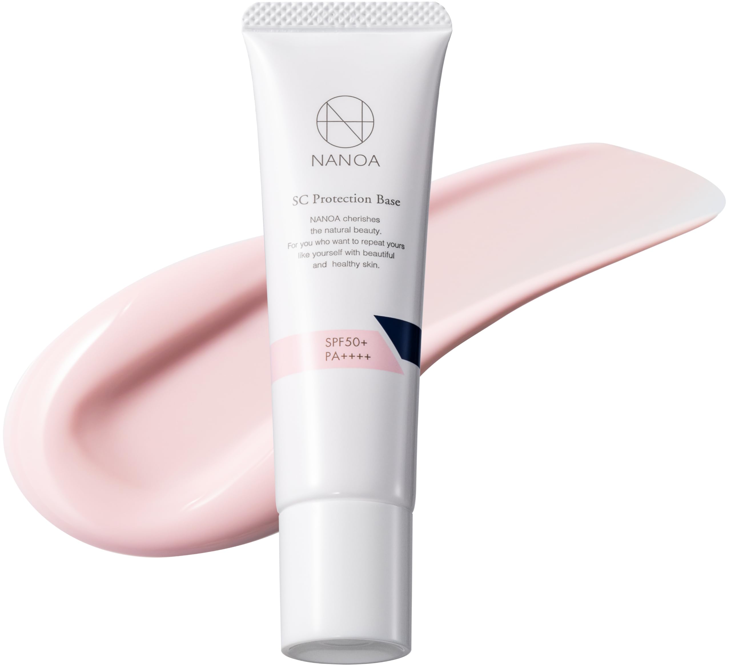 Nanoa Dermatologist-Favorite Pink Tone-Up Sunscreen Base SPF50+ PA++++