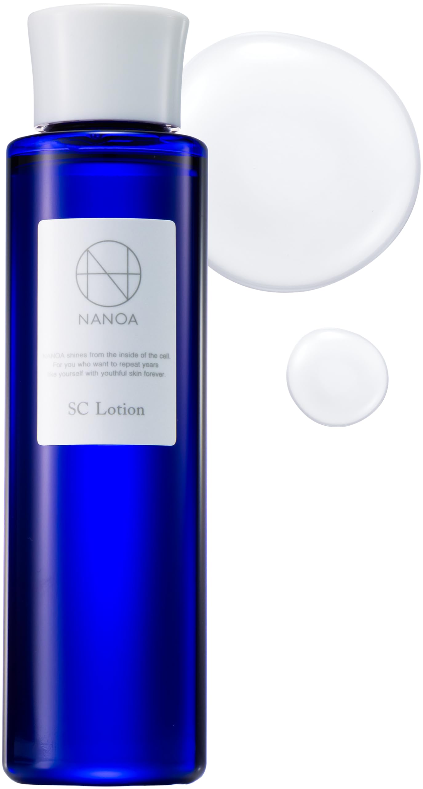 Nanoa Stem Cell Lotion with EGF Aging Care Vitamin C Made in Japan