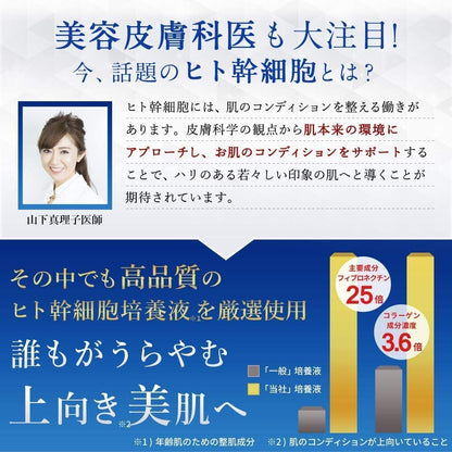 Nanoa Stem Cell Lotion with EGF Aging Care Vitamin C Made in Japan