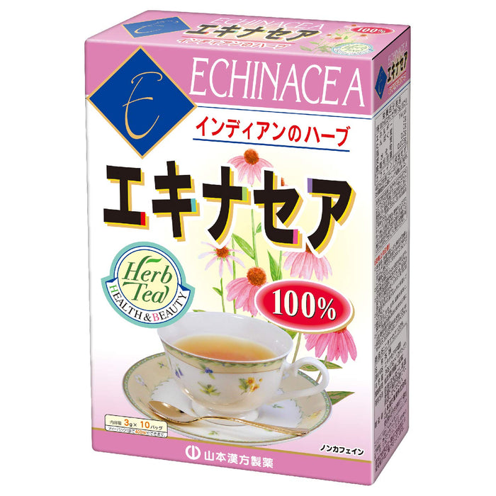Natural Life Yamamoto Kanpo Pharmaceutical Echinacea Tea 100% 3Gx10