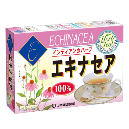 Natural Life Yamamoto Kanpo Pharmaceutical Echinacea Tea 100% 3Gx10