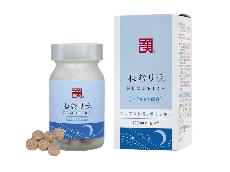 Hehan Sinca Nemurira Rokukyo 鹿膠和 L-茶氨酸補充劑 | 20-30天