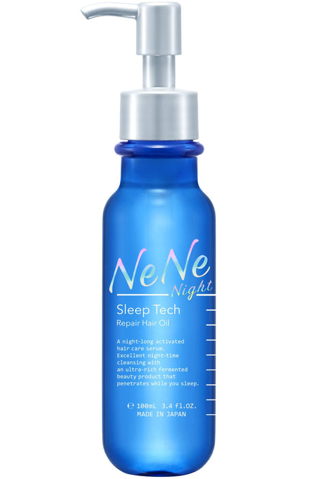 Nene Night Sleep Tech Repair Hair Oil 100ml Natural Shine and Nourishment