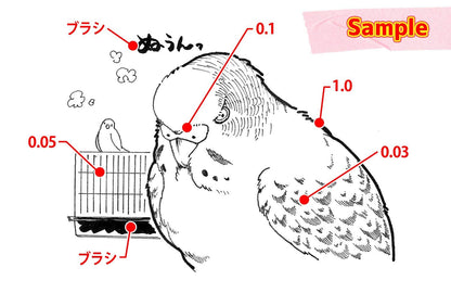 Deleter Neo Pico Line 3 Black Pen 0.03mm - Precision Drawing Tool