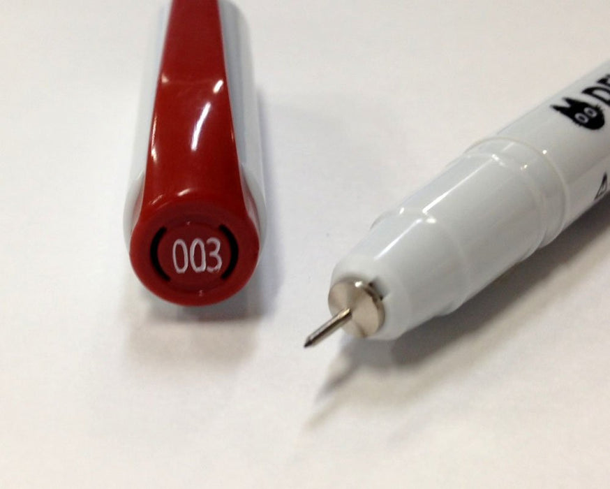 Deleter Neo Pico Line 3 Sepia 0.03mm Precision Drawing Pen