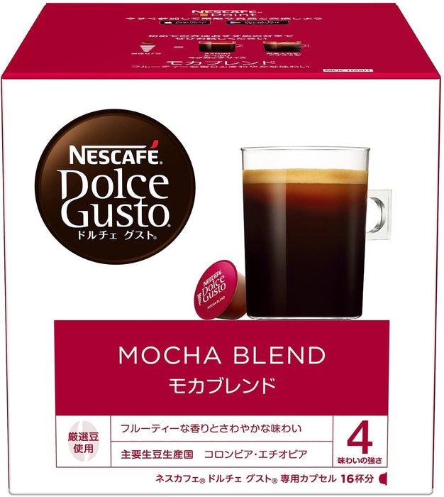 Nescafé Dolce Gusto Moka Blend Exclusive Capsules 16 Cups Regular Coffee