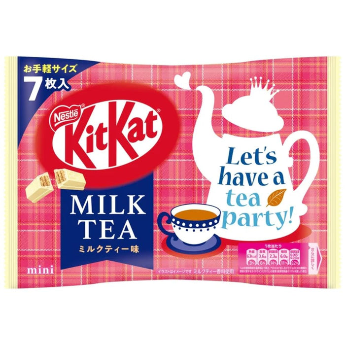 Nestlé Japan Kit Kat Milk Tea Flavor 7 Bar Pack