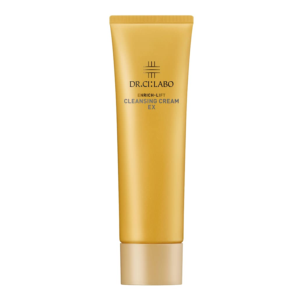 Dr. Ci:Labo Enrich Lift Cleansing Cream: Moisturizing Makeup Remover for Sensitive Skin