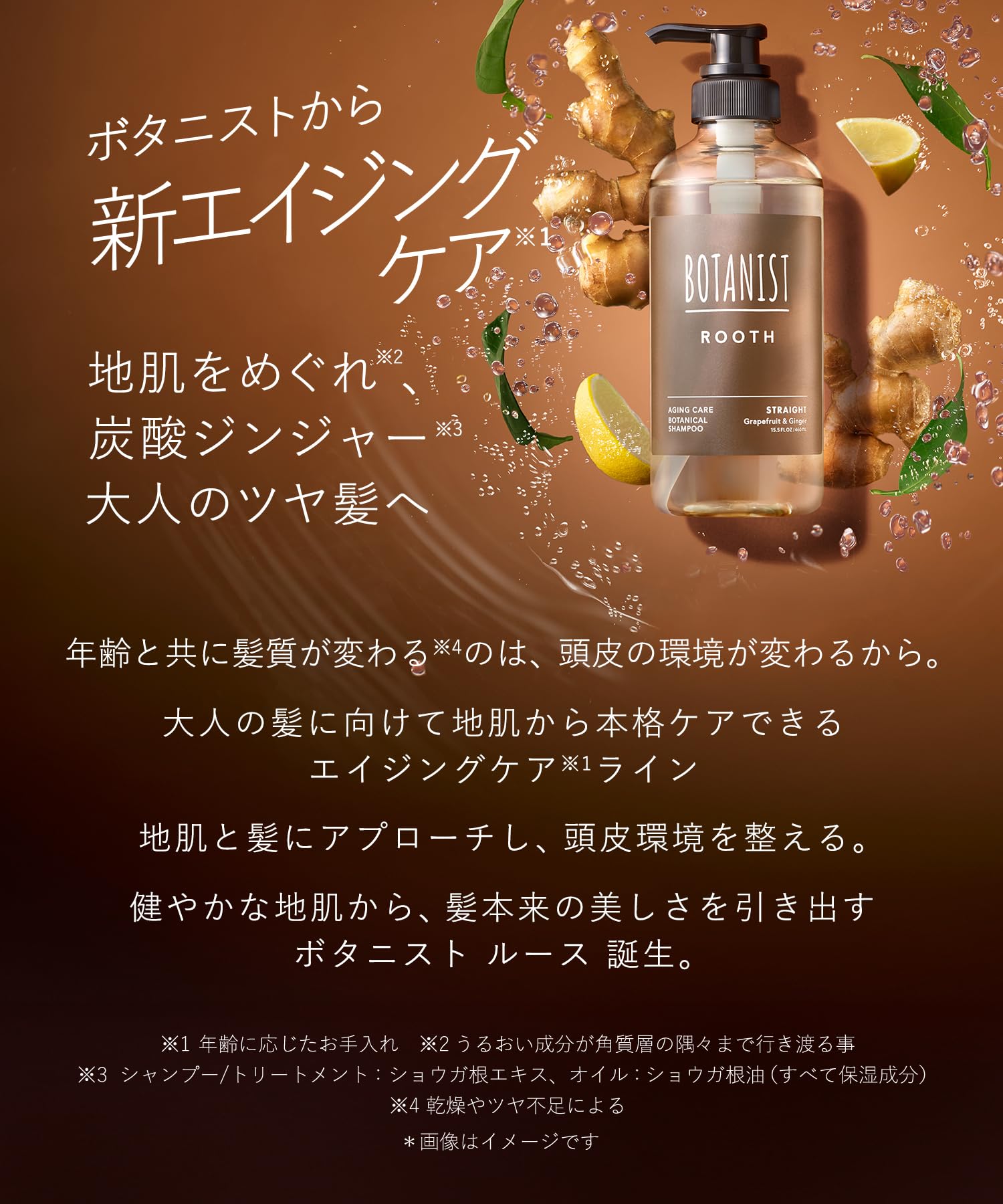 Botanist Rooth Shampoo Straight Anti-Aging Care New Model