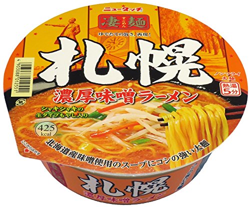 Nu-Touch Gokumen Sapporo Konko Miso Ramen 162g
