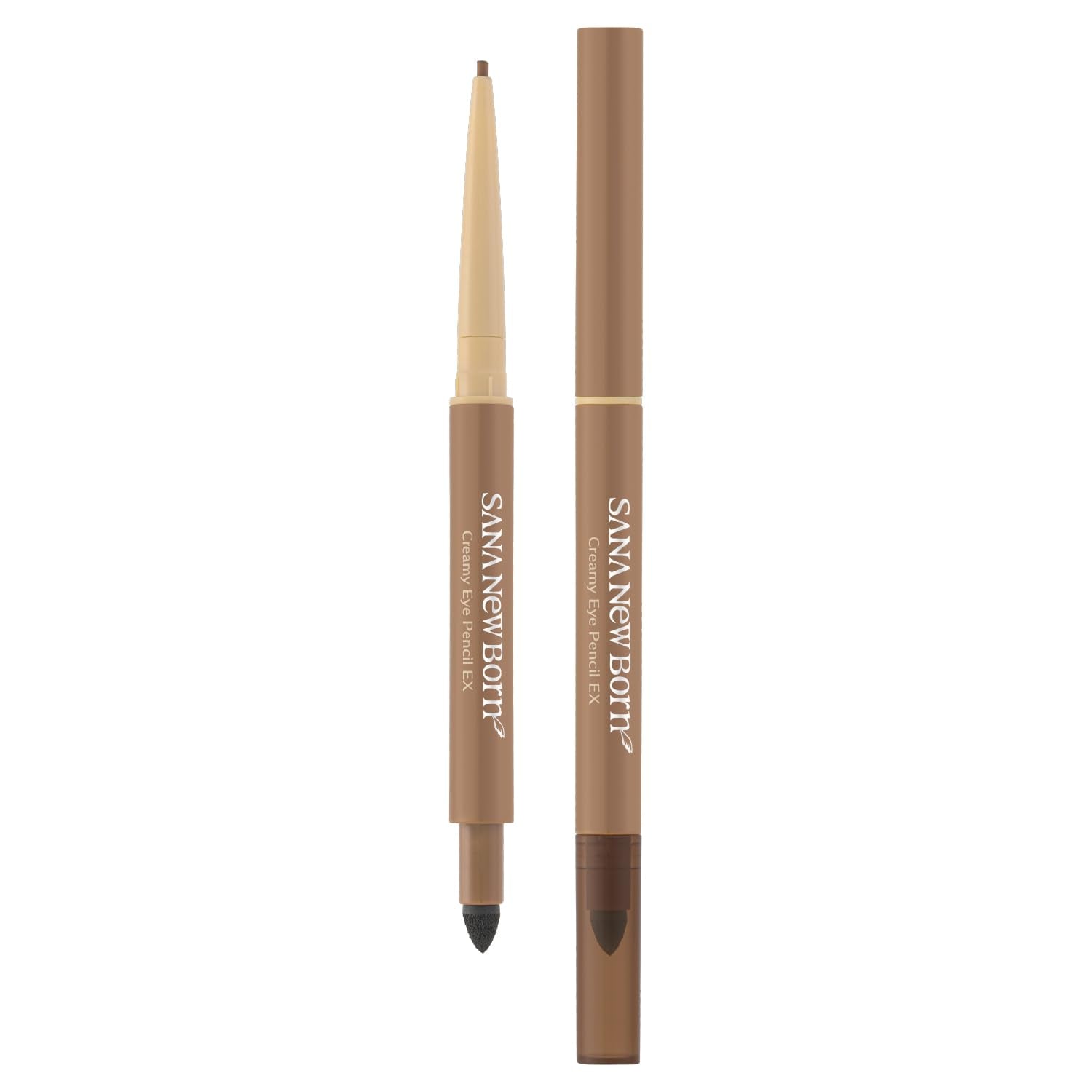Newborn Born Creamy Eye Pencil Ex 06 Chai Greige Smooth Application