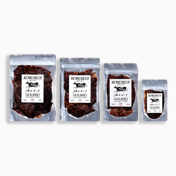 Nick Jerky Wagyu Beef 20G: Premium Japanese Kobe Style Beef Snack