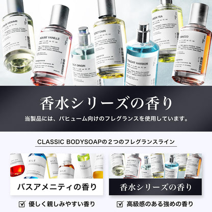 Nile Classic Body Soap 400Ml Savonwood Cashmere Scent for Smooth Skin