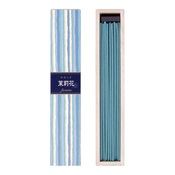 Nippon Code Kayuragi Jasmine Incense 40 Sticks Elegant Japanese Fragrance