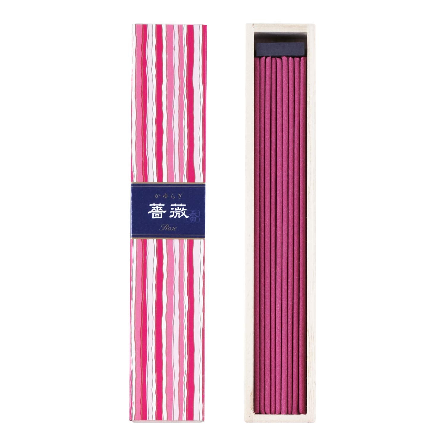 Nippon Code Kayuragi Rose Incense 40 Sticks Japanese Scented Experience