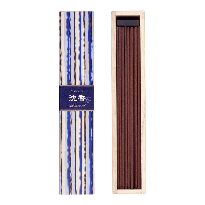 Nippon Code Kayuragi Jinko Aloeswood Japanese Incense 40 Sticks