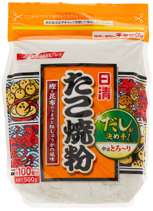 Nisshin Seifun Takoyaki Flour Mix 500G Ideal for Japanese Cuisine