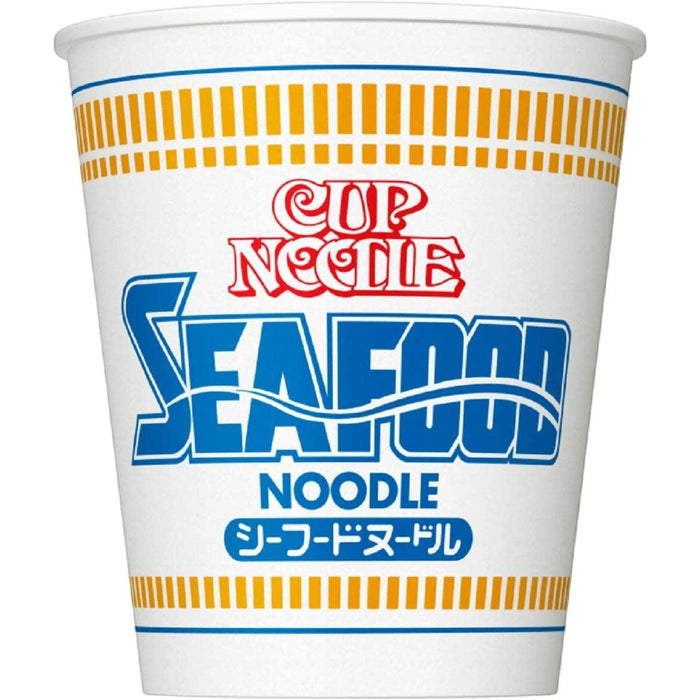 Nissin Foods Instant Cup Noodles Seafood Flavor 75g Quick Meal