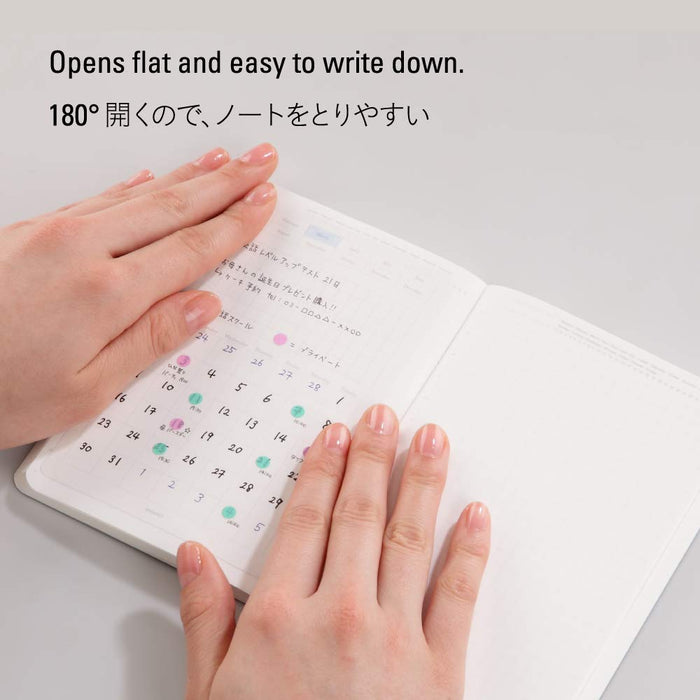 Nitoms Nitto Stalogy A5 365 Days Grid Paper Notebook Editor's Series