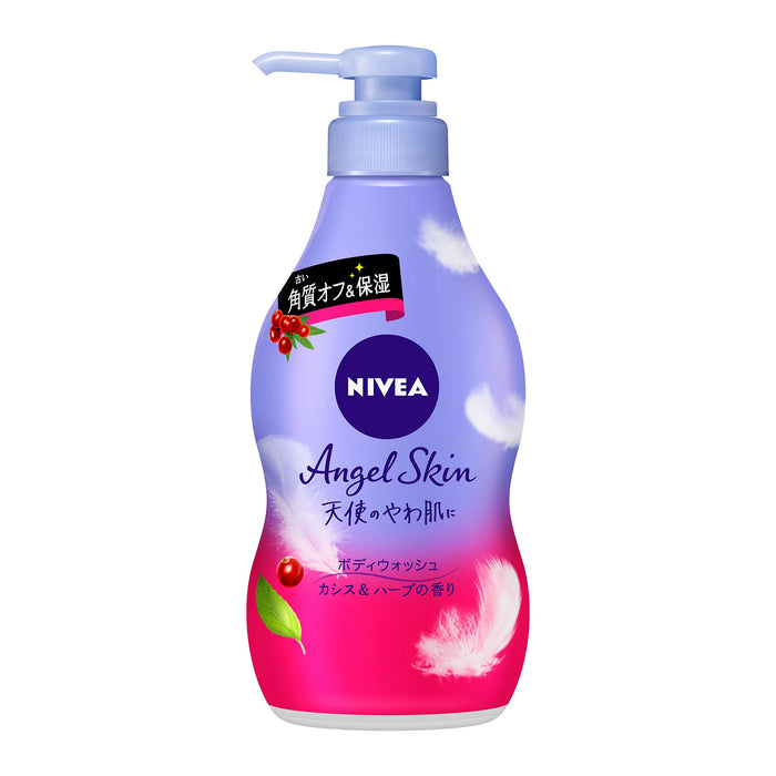 Nivea Angel Skin Body Wash Blackcurrant Herbal Scent Pump 480Ml