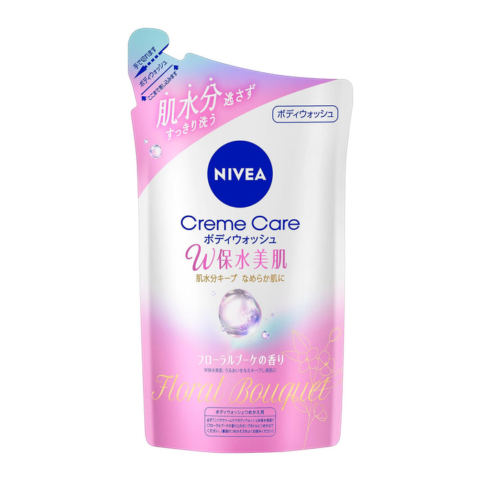 Nivea Cream Care Body Wash with Double Moisture Retention Floral Scent Refill