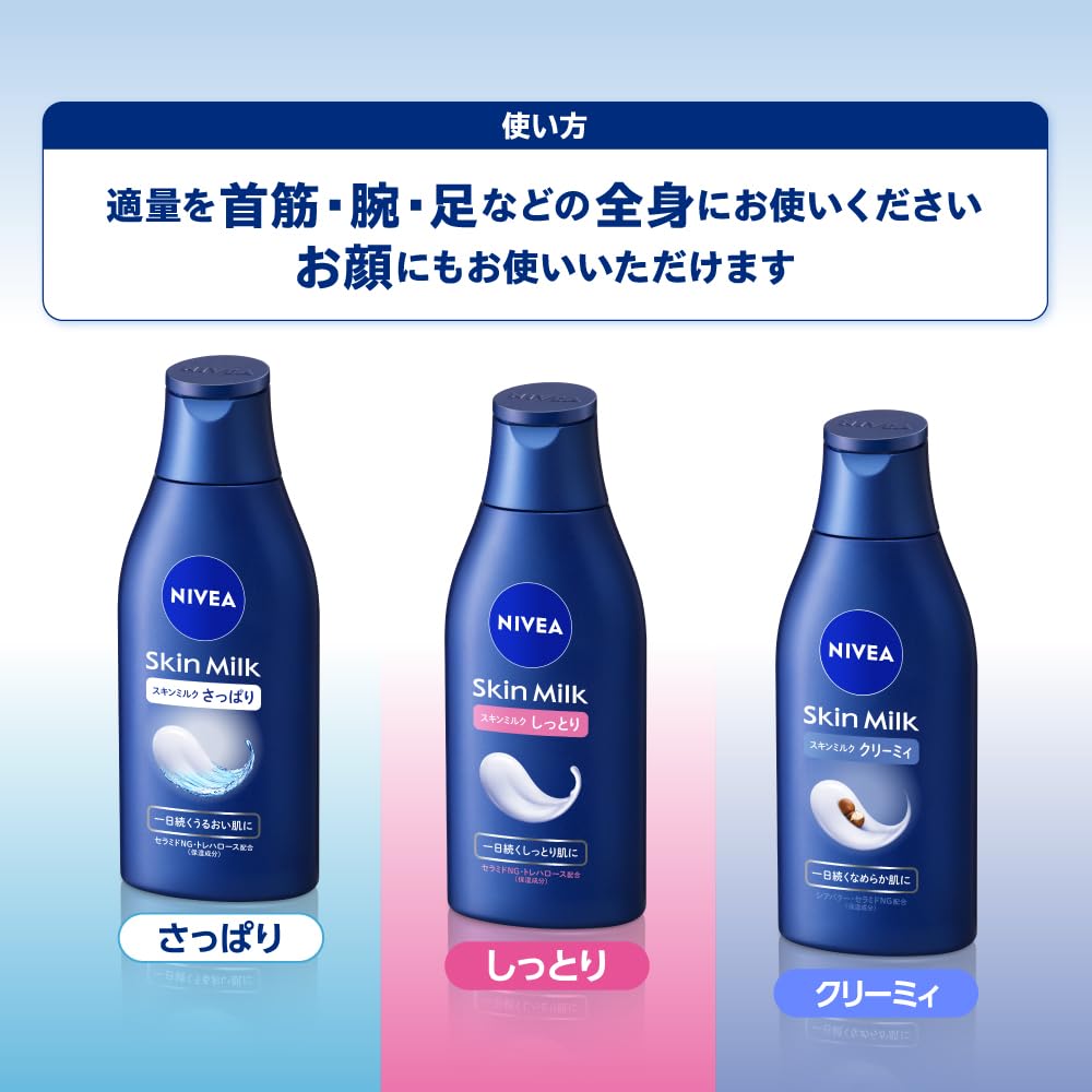 Nivea Skin Milk Moist Pump 350G Highly Moisturizing Body Cream