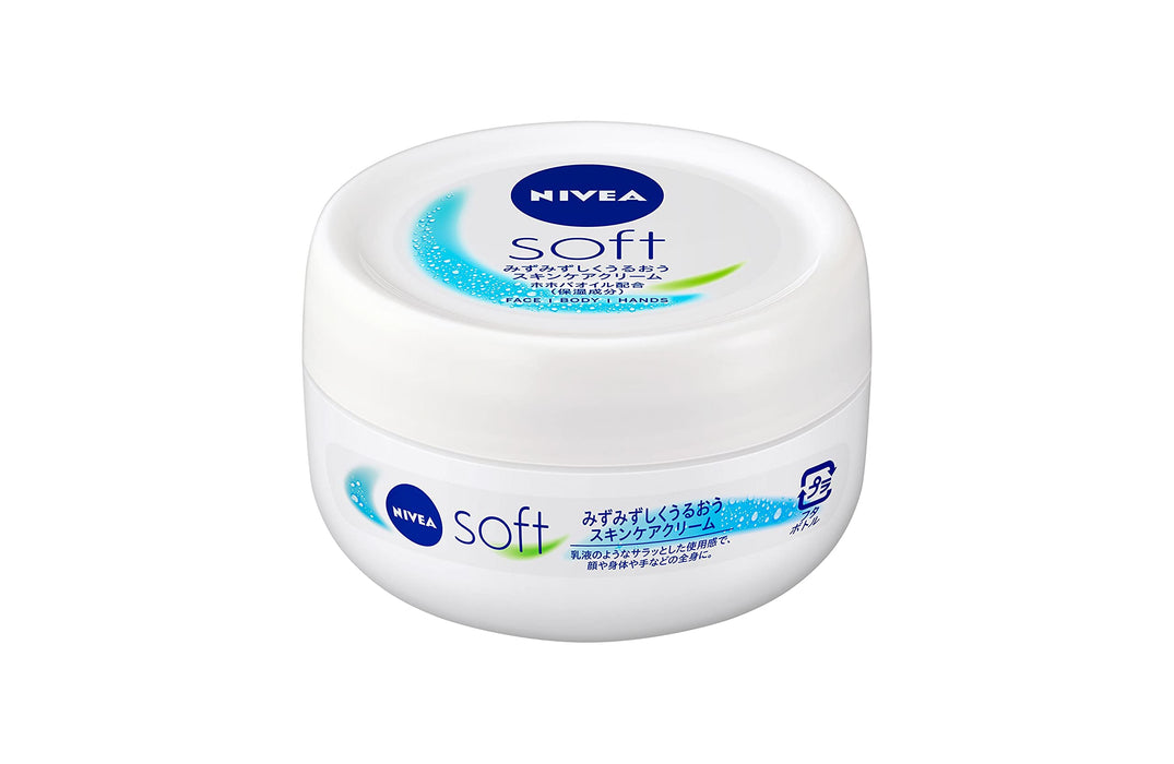 Nivea Soft Skin Care Cream Jar - Hydrating Moisturizer for Smooth Skin