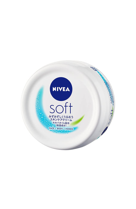 Nivea Soft Skin Care Cream Jar - Hydrating Moisturizer for Smooth Skin