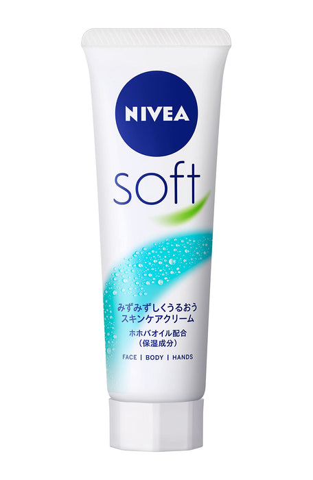 Nivea Soft Moisturizing Cream Tube - Lightweight & Hydrating Skincare