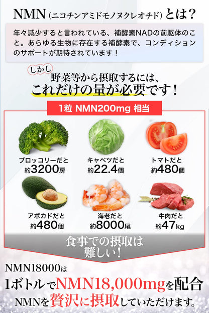 NMN 18000 Victory Road NMN supplement 18000mg