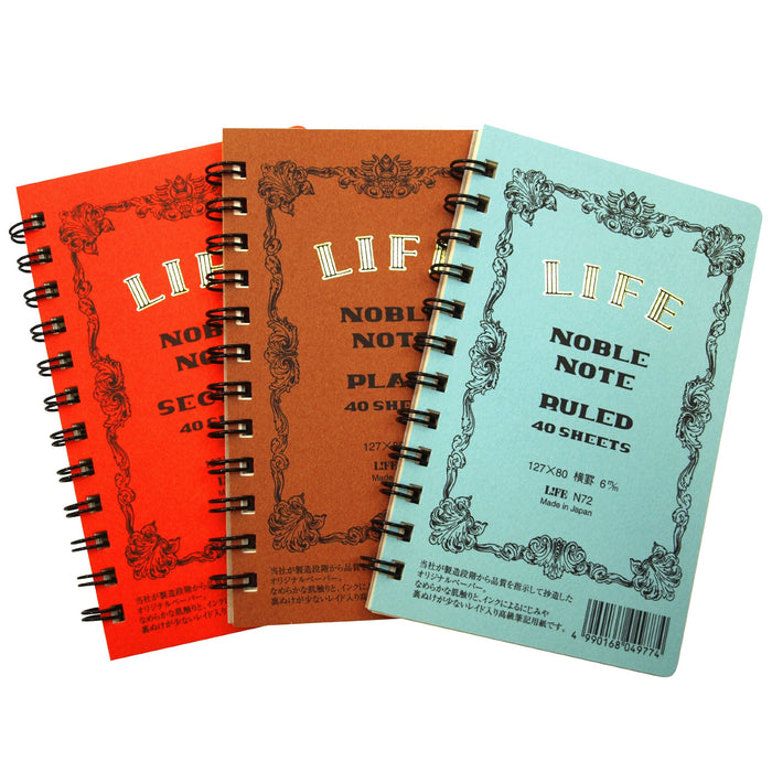 Life Noble Mini Grid Notebook - 40 Sheets N70 Model