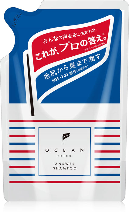 Ocean Trico Answer Shampoo Refill 350ml - Premium Hair Care