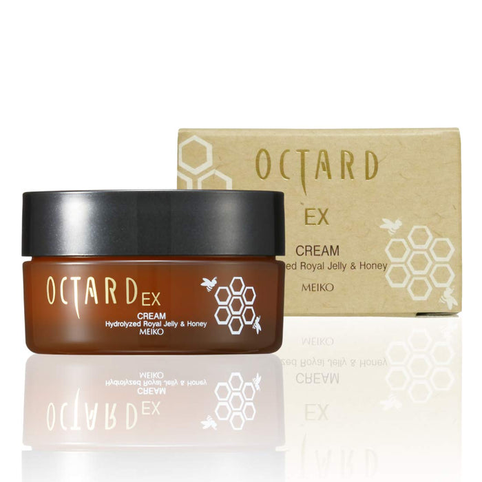 Meiko Cosmetics Octard Ex Royal Jelly Honey Moisturizing Face Cream 40G