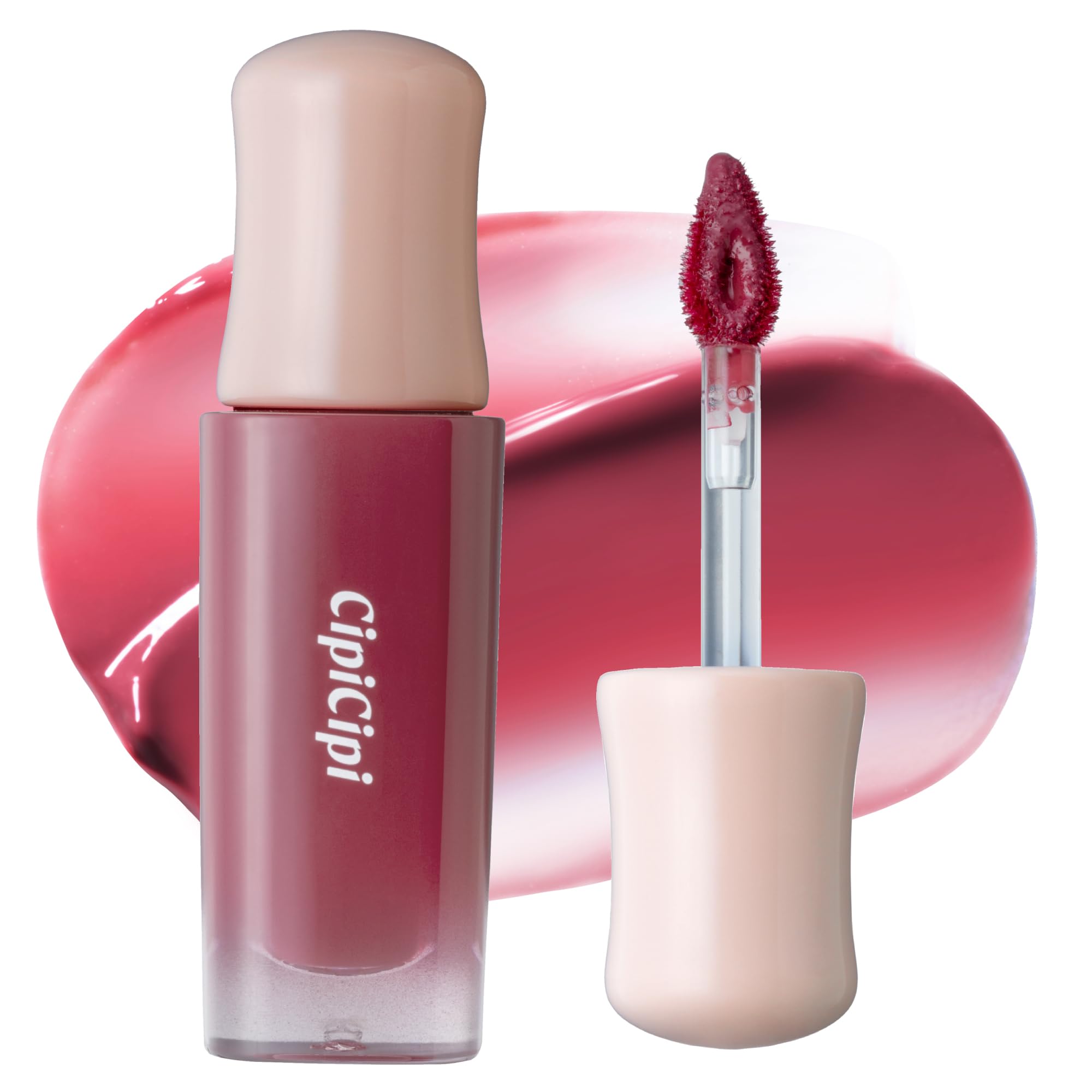 Cipicipi Dewy Film Tint 03 Cool Girl Lip Tint 2.8G Long-Lasting Shine