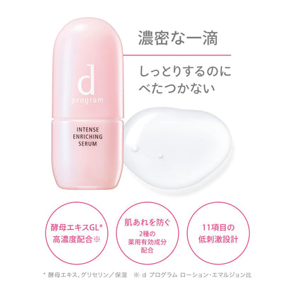 D Program Intense Enriching Serum Refill 45mL for Sensitive Dry Skin