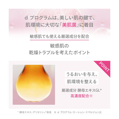 D Program Intense Enriching Serum Refill 45mL for Sensitive Dry Skin