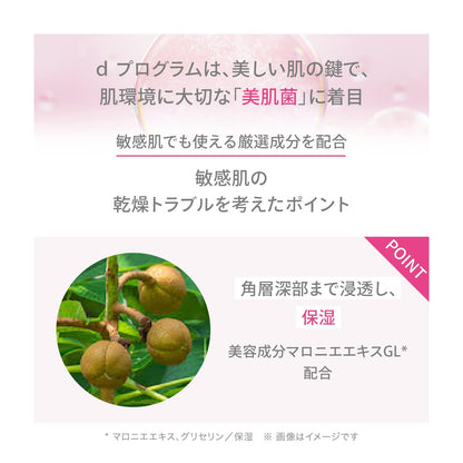 D Program Intense Enriching Serum Refill 45mL for Sensitive Dry Skin