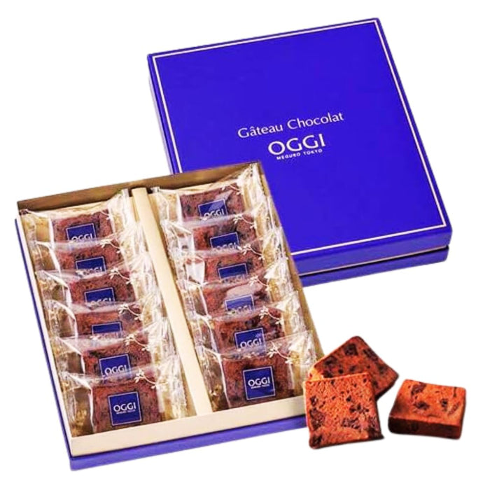 Today Oggi Gateau Chocolat - 12 Rich Individually Wrapped Chocolate Sweets Gift