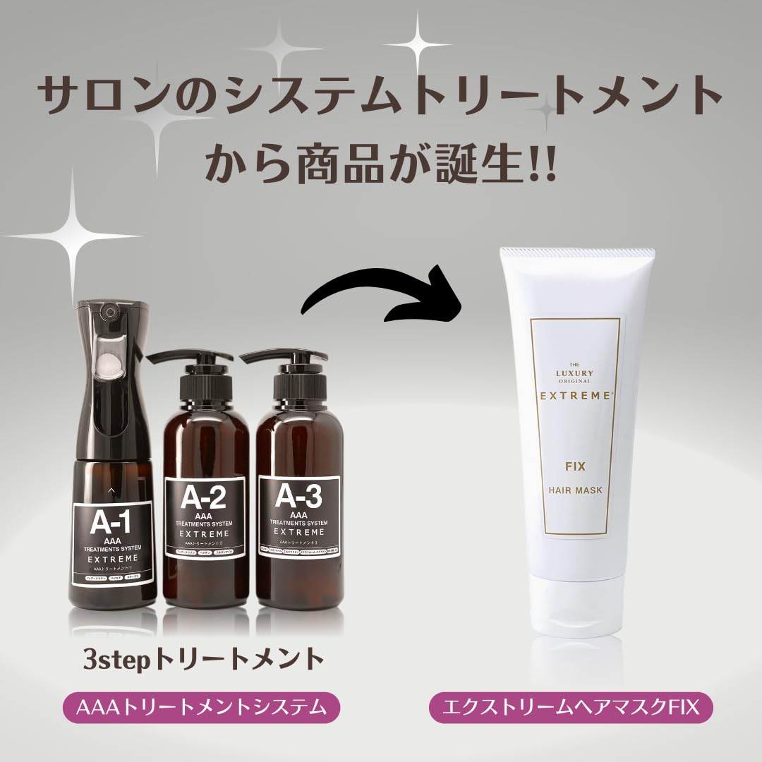 The Luxury Original Extreme Hair Mask Damage Repair Organic 200g Treatment