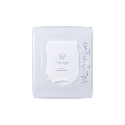 Wonjungyo Daily Milk Cleansing Sheets 50ct Skincare Makeup Remover