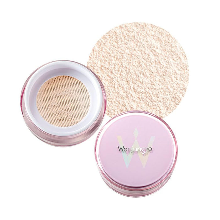 Wonjungyo Fixing Blur Powder N 02 Plain Beige 13G - Smooth Soft Pore Coverage