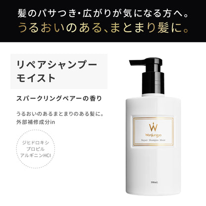 Wonjungyo Repair Shampoo Moist Refill for Dry and Frizzy Hair Care
