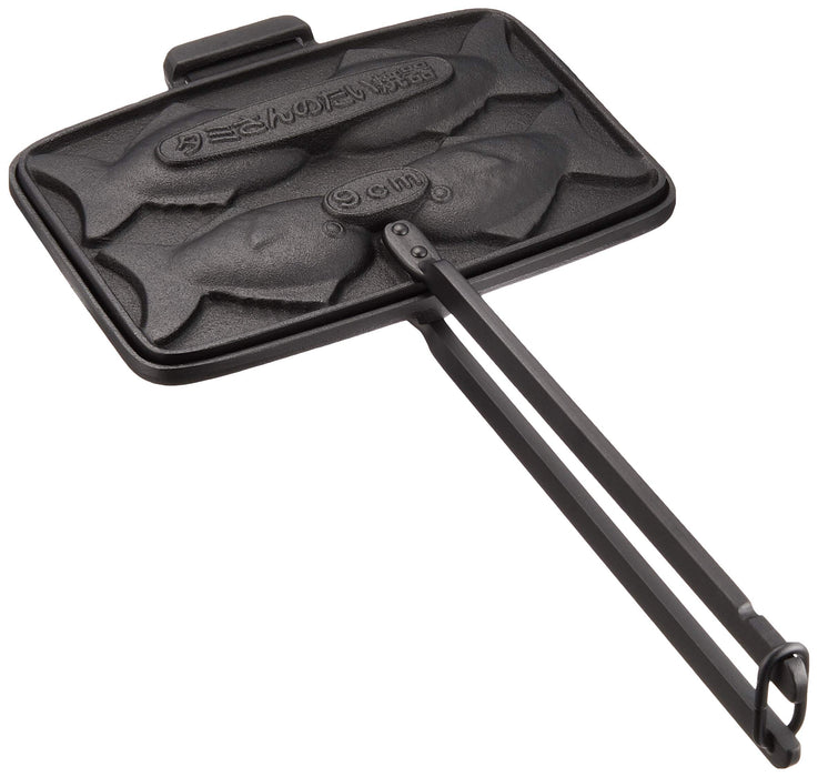 Oigen Nambu Cast Iron Taiyaki Maker F463 Durable Nonstick Fish Pan