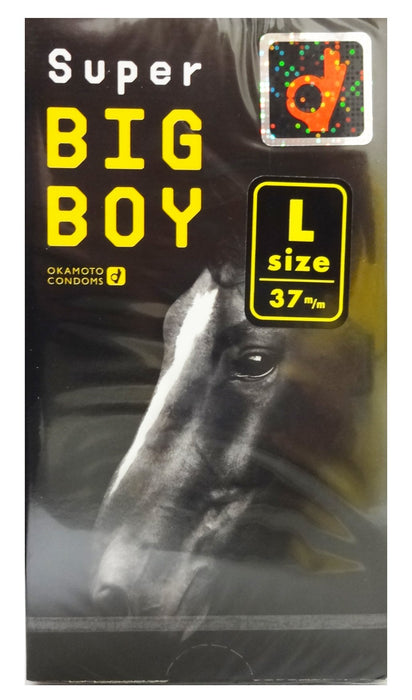 冈本超级大男孩避孕套 - 每盒 12 片，舒适无比